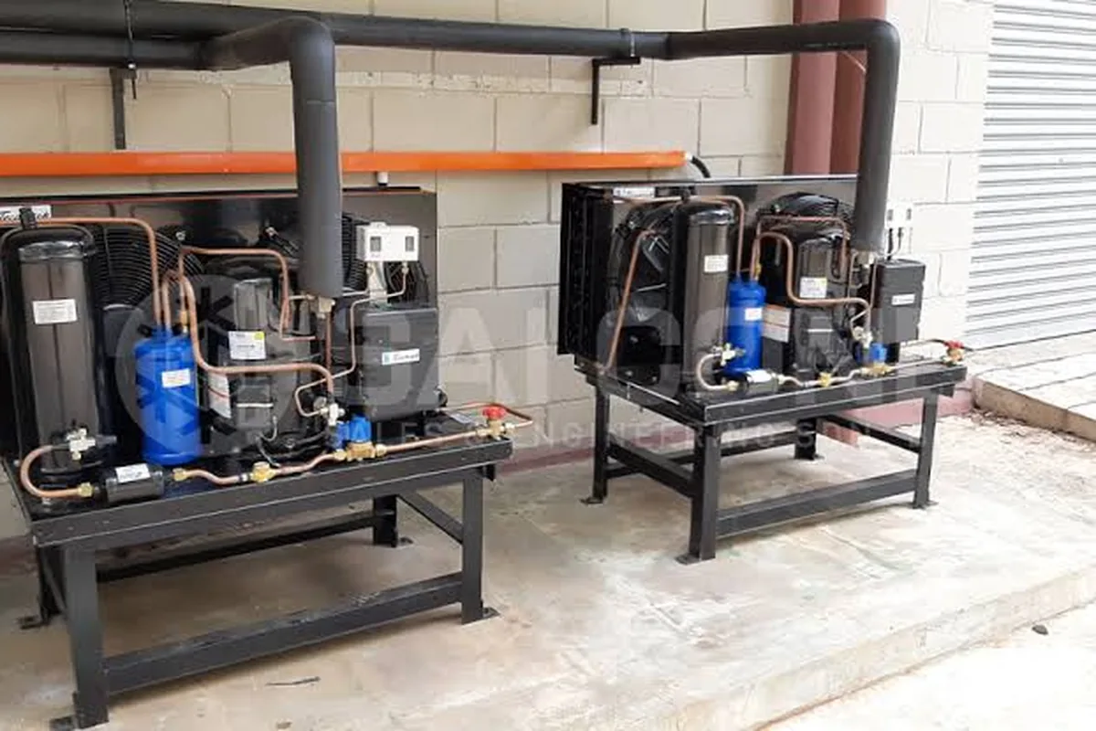 Condensing-unit installation